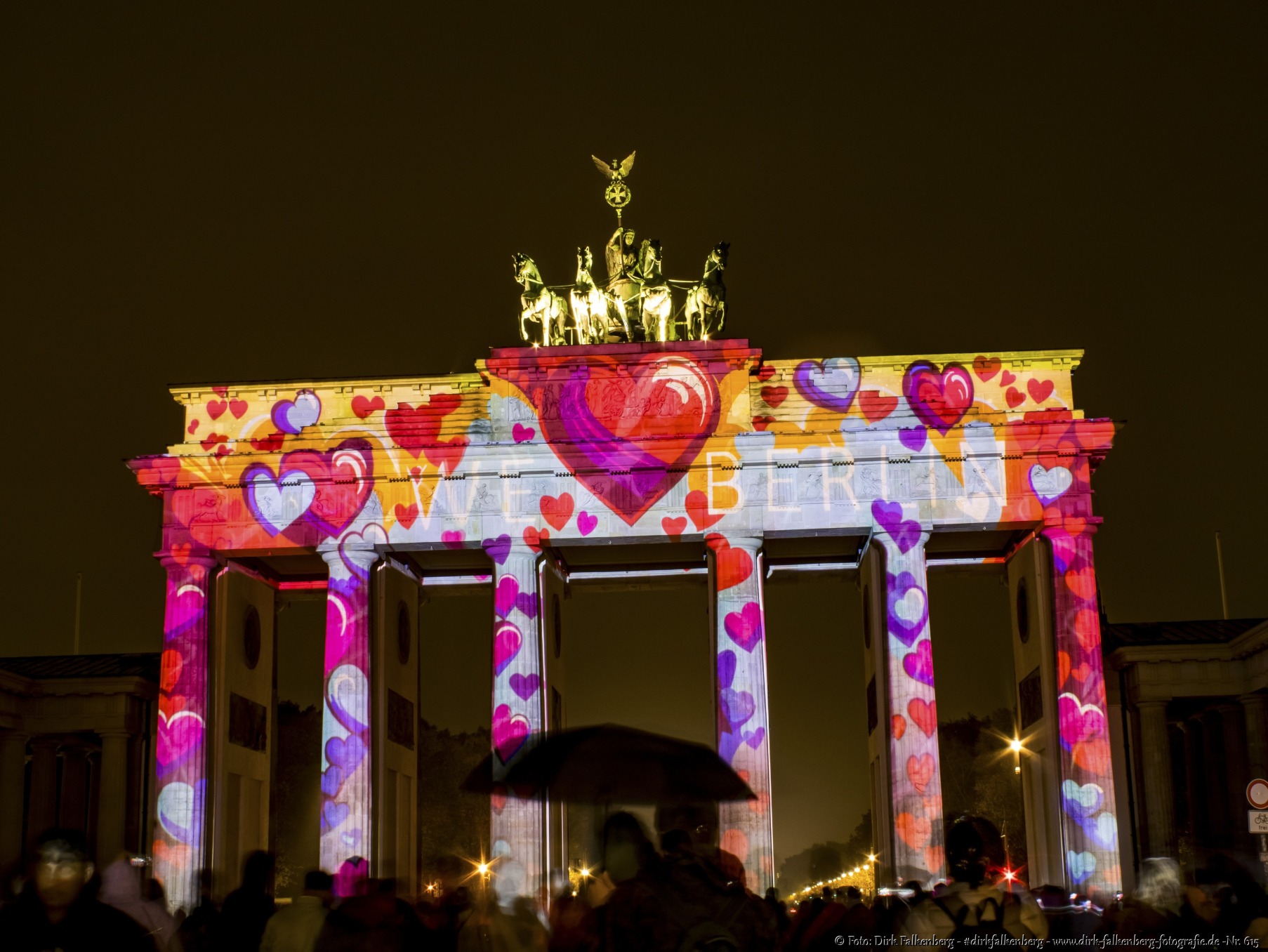 Herzliches Brandenburger Tor Foto: Dirk Falkenberg